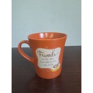 Abbey Press Rust Color Cinnamon Roll Recipe Mug